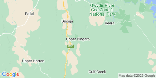 Upper Bingara crime map