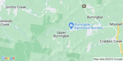 Upper Burringbar crime map