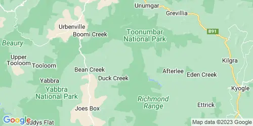 Upper Duck Creek crime map