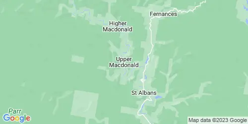 Upper Macdonald crime map