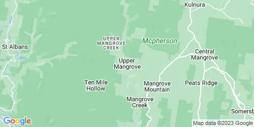 Upper Mangrove crime map