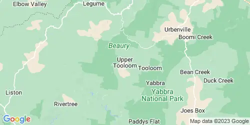 Upper Tooloom crime map