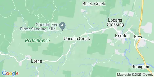 Upsalls Creek crime map