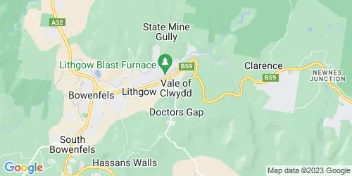 Vale Of Clwydd crime map