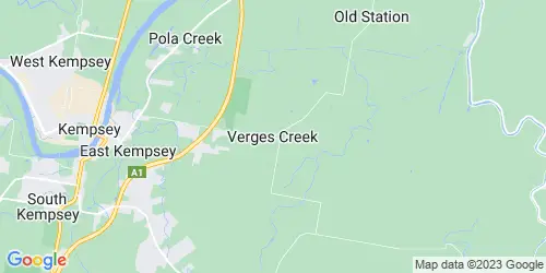 Verges Creek crime map