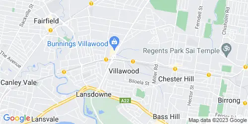 Villawood crime map