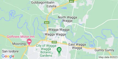 Wagga Wagga crime map