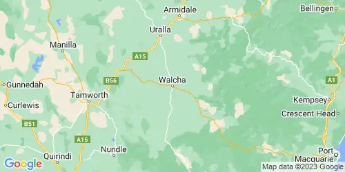 Walcha crime map