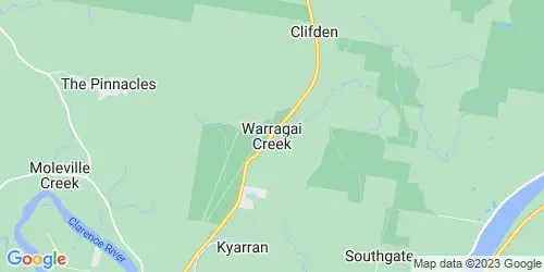 Warragai Creek crime map