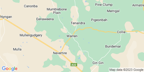 Warren crime map