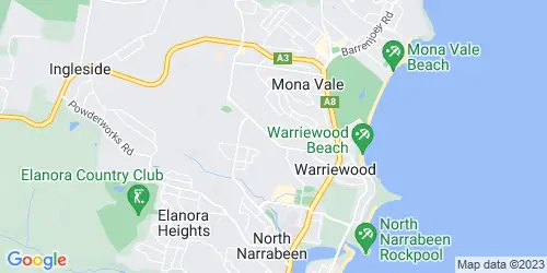Warriewood crime map