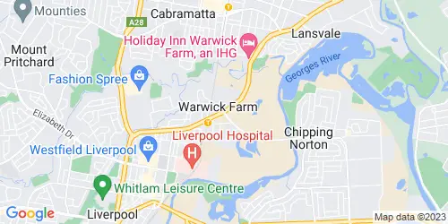Warwick Farm crime map