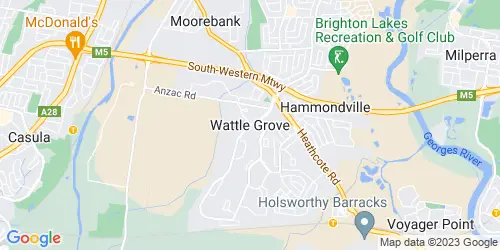 Wattle Grove crime map