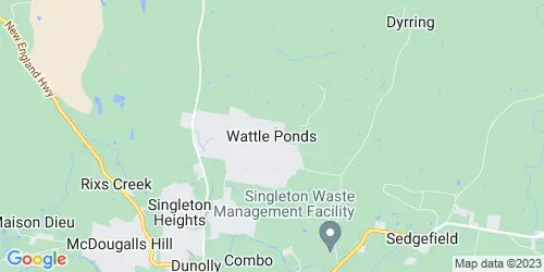Wattle Ponds crime map
