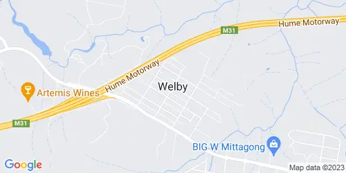 Welby crime map