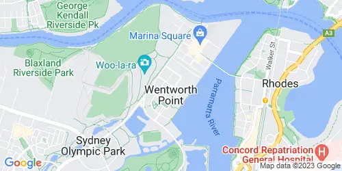 Wentworth Point crime map