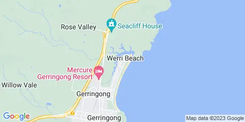 Werri Beach crime map
