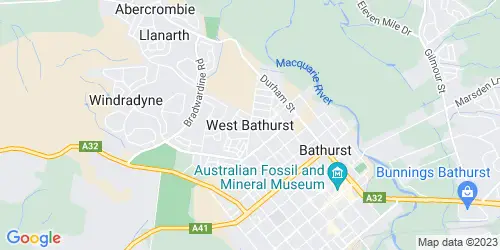 West Bathurst crime map
