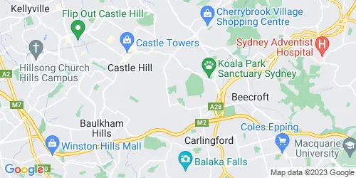 West Pennant Hills crime map