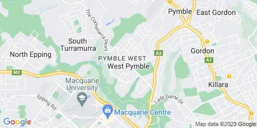 West Pymble crime map