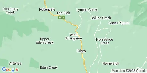 West Wiangaree crime map
