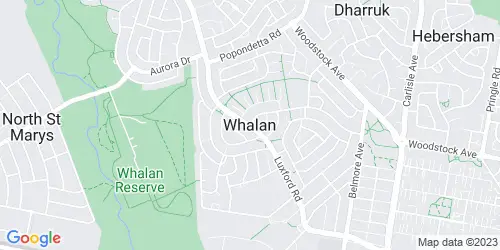 Whalan crime map