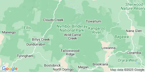 Wild Cattle Creek crime map