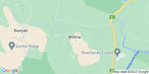 Willina crime map