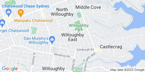 Willoughby East crime map
