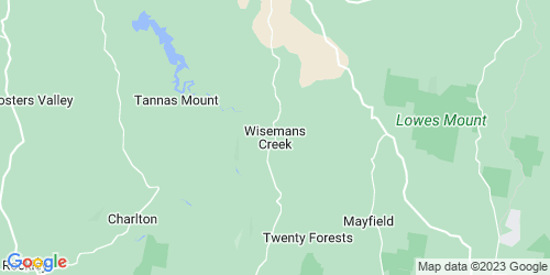 Wisemans Creek crime map