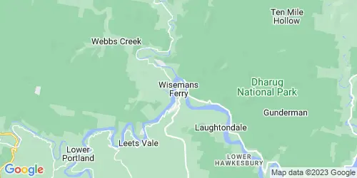 Wisemans Ferry crime map