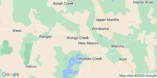 Wongo Creek crime map