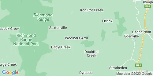 Woolners Arm crime map