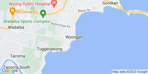 Wyongah crime map