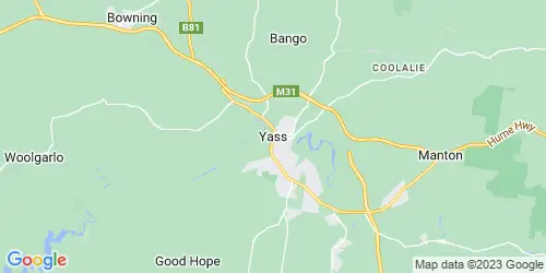 Yass crime map